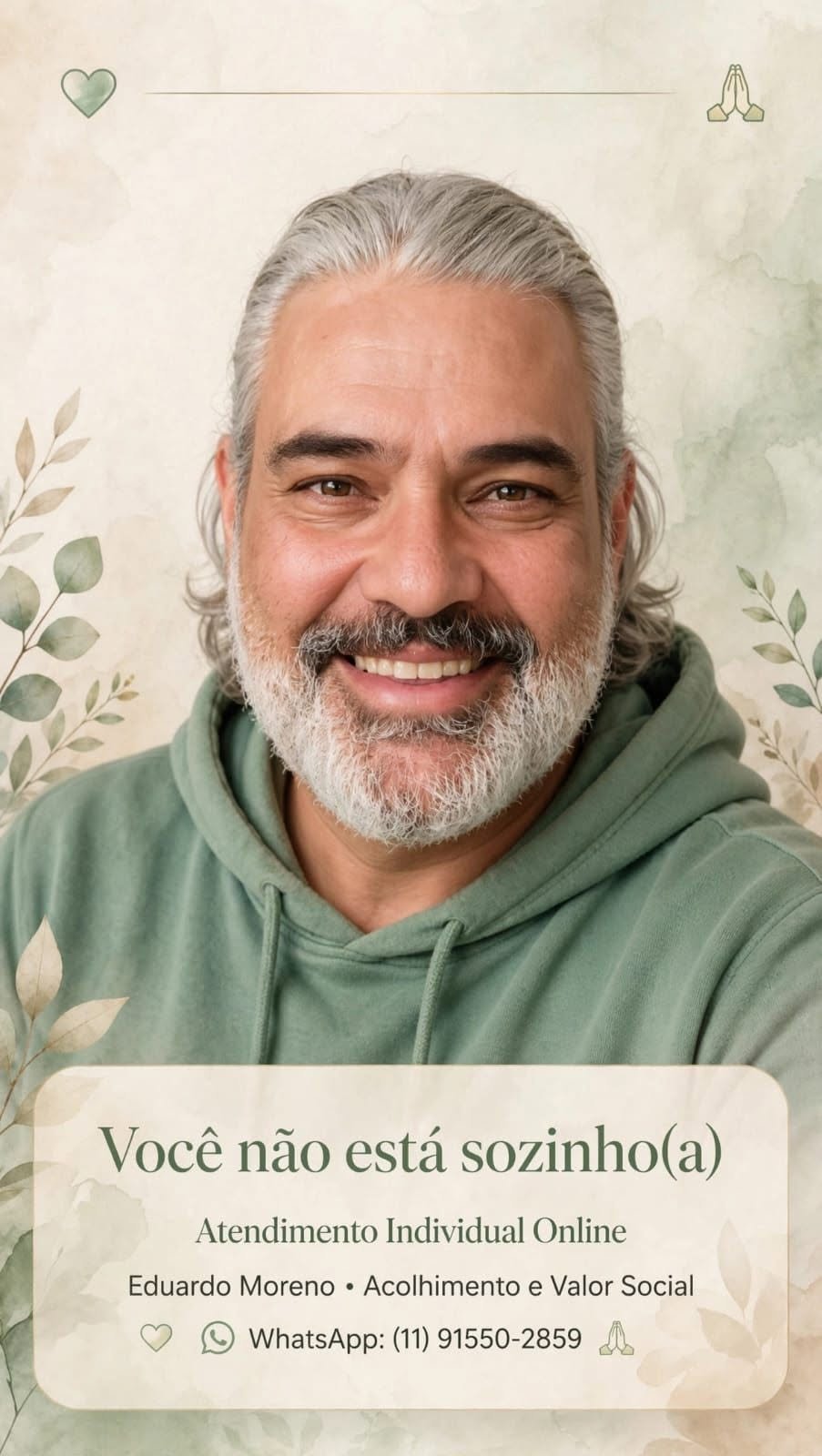 Eduardo Moreno, terapeuta comunitário